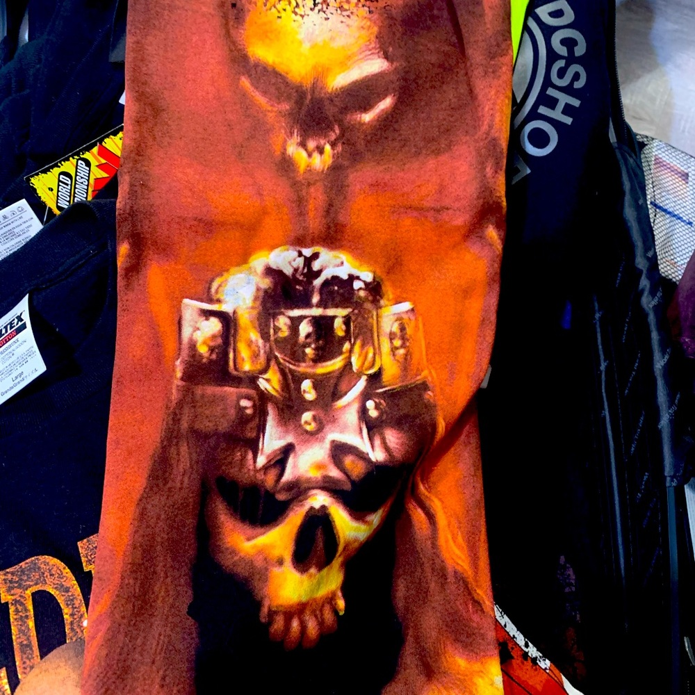 Wrestling tag/ Triple H/ AOP wrestling shirt